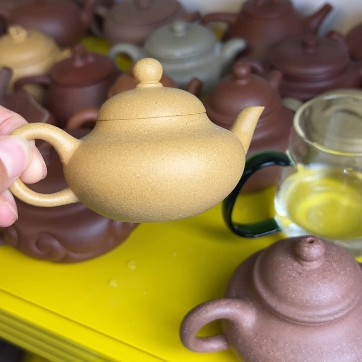 紫砂茶壶黄金梨子100cc