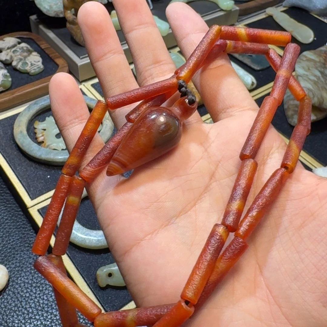 宇***哥玉玉摆件项链器形