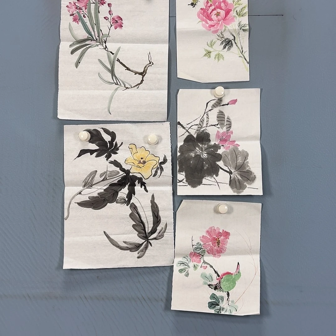 国画661 牡丹一如您的脸颊美丽