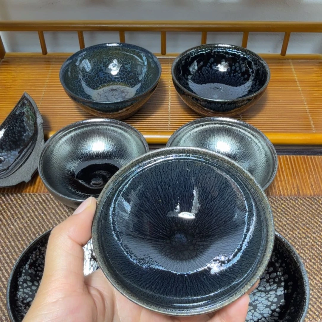 茶盏建盏手工制作主人杯茶杯