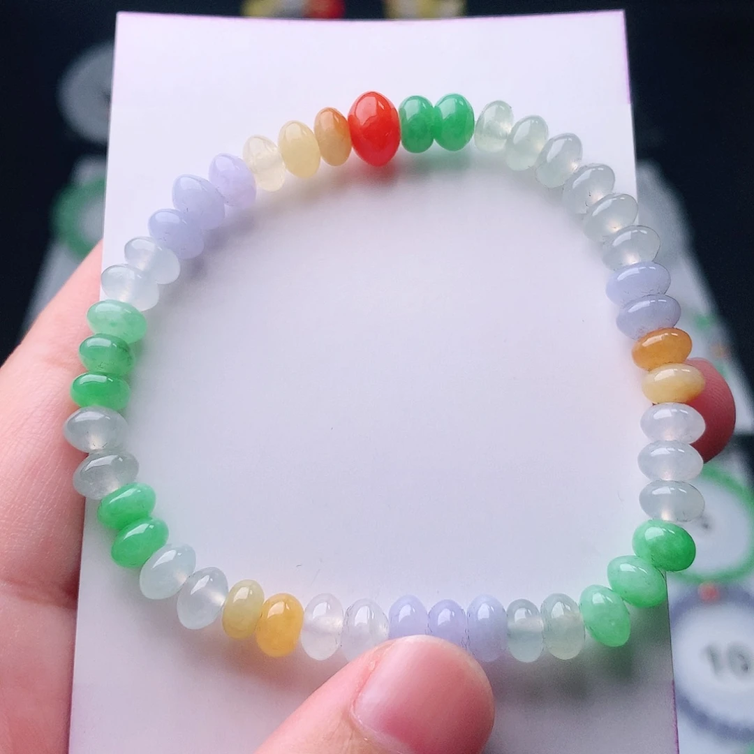 未镶嵌手串翡翠翡翠