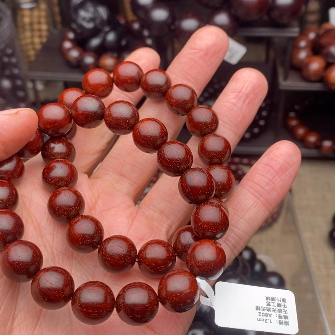 檀香紫檀（小叶紫檀）手串/手链骑***陆1.2原汁（手持）