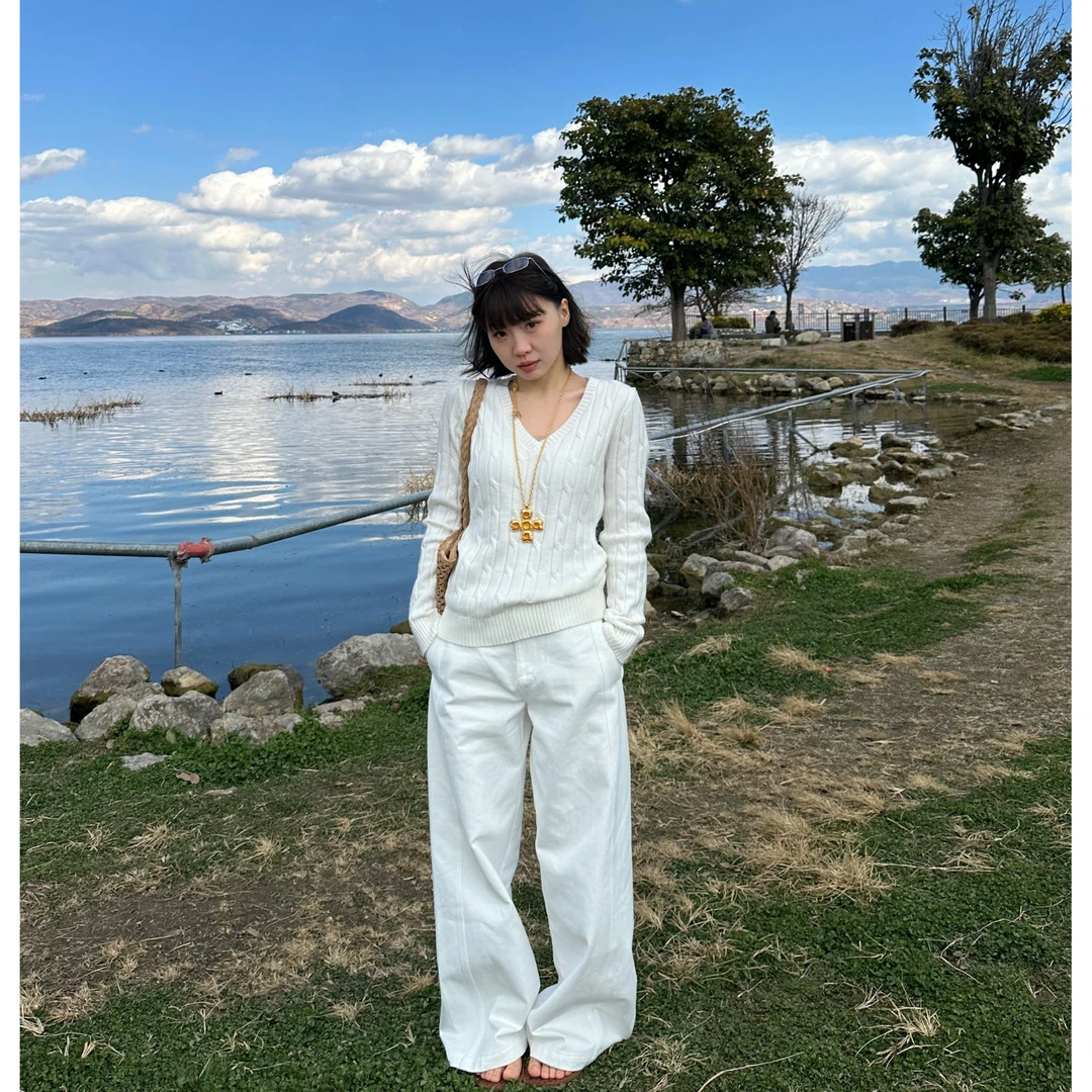 Our2【开春刚需直筒裤】显瘦直筒休闲裤【X5097】