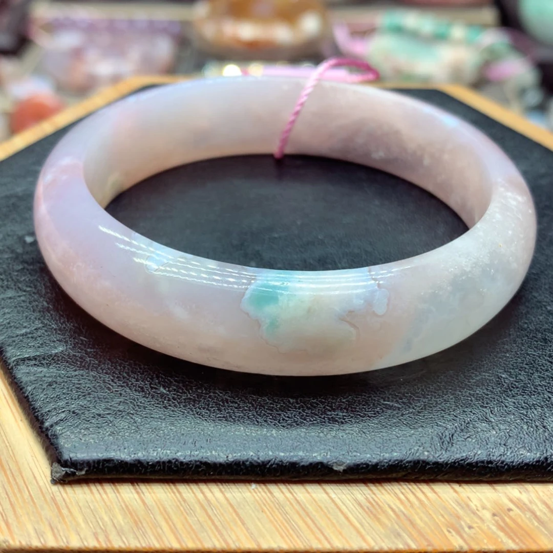 【闪购商品】玛瑙/玉髓手镯7未镶嵌梦*来