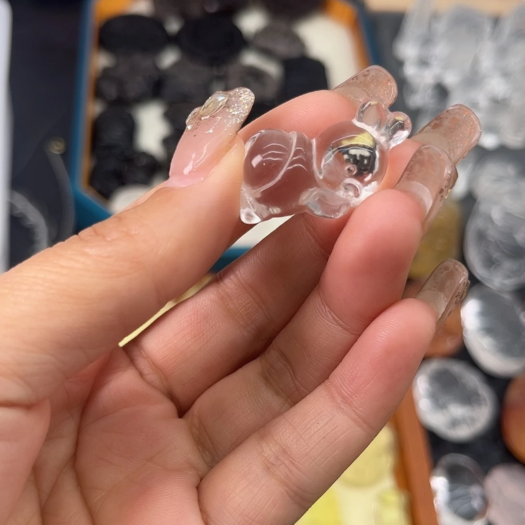 水晶珠宝半成品未镶嵌小*梅68