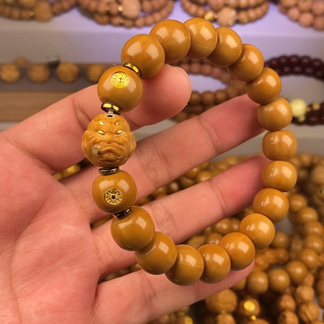 手串猴头核桃全品龙岩大老型 四目烟鬼