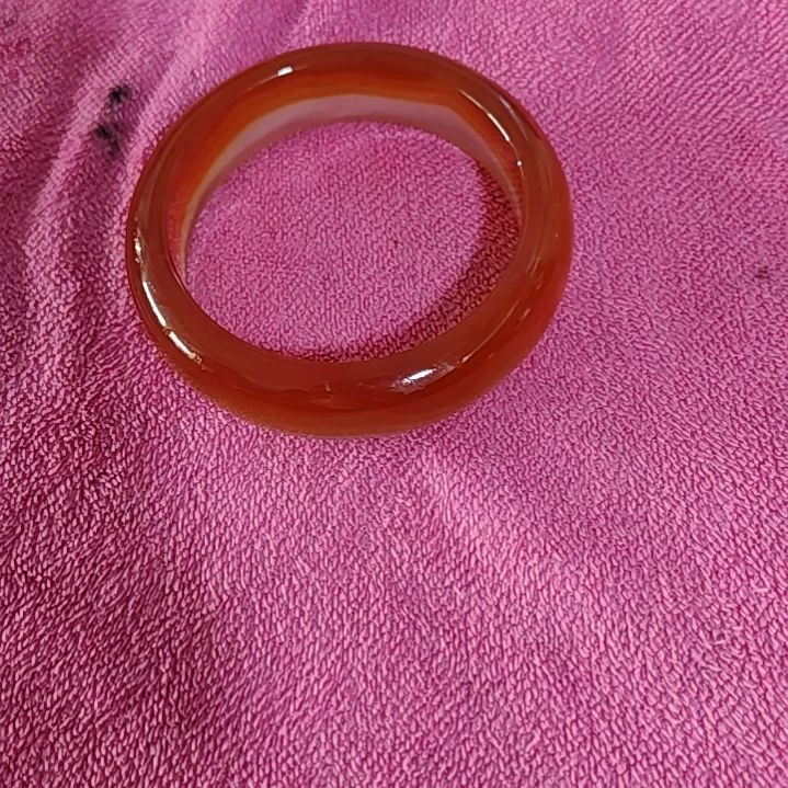 玛瑙/玉髓手镯未镶嵌玛瑙玉石手镯纯天然