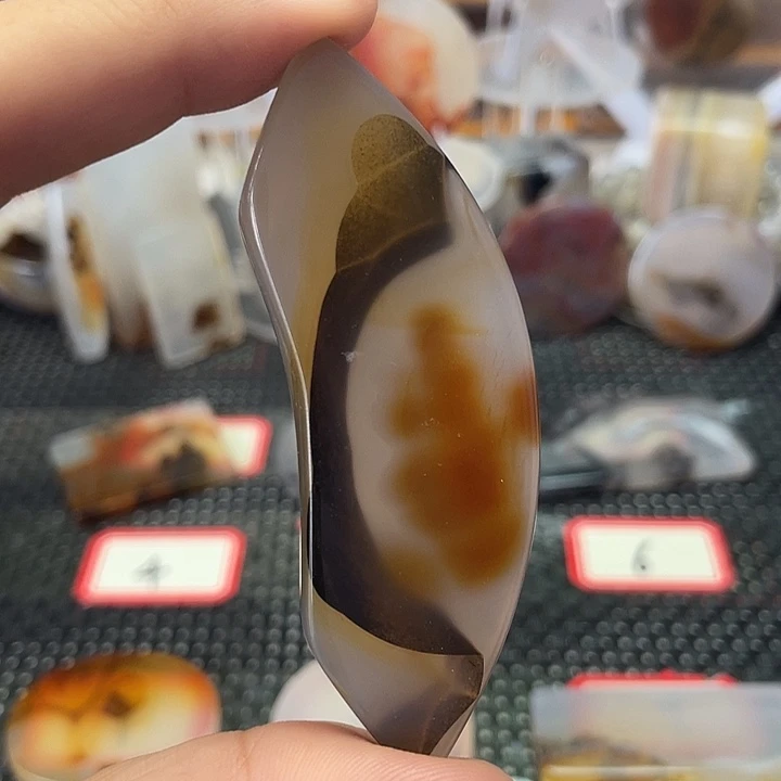 玛瑙/玉髓合金颈饰