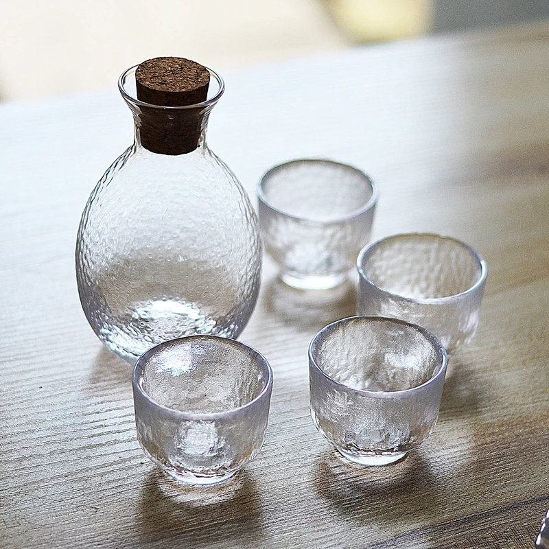 老式白酒黄酒温酒器套装家用清酒壶清酒杯子温酒壶烫酒壶古风