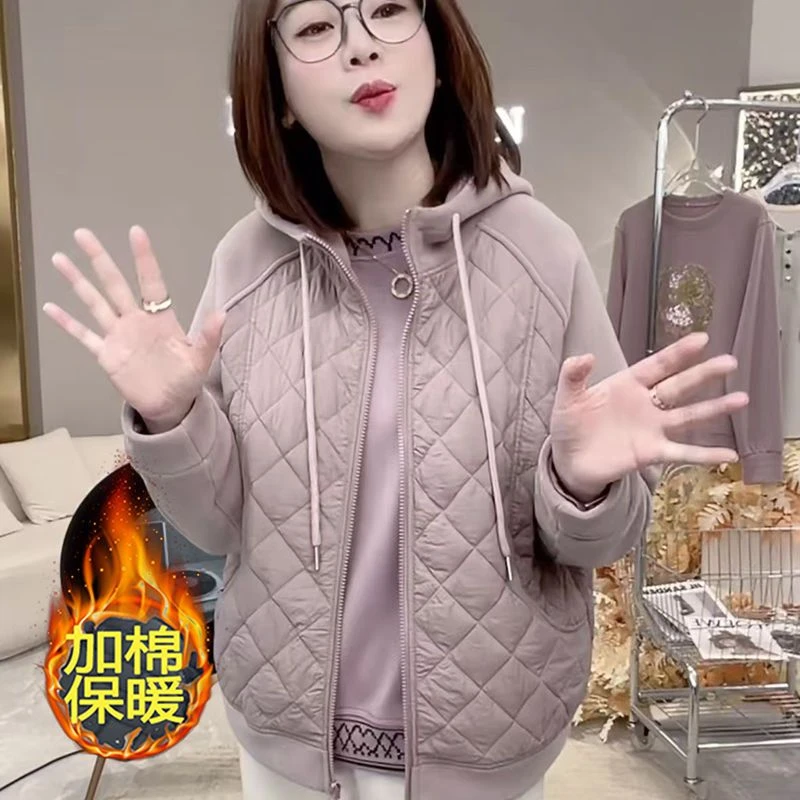 【茶芙巷】秋冬季新款精致显瘦卫衣新款拉链加厚JYTC73【YJL】qs
