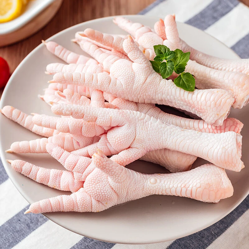 新鲜鸡爪生冷冻生鸡爪凤爪鸡爪生鲜长鸡爪子整箱鸡爪生鲜土鸡爪