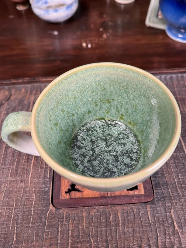 绿野松针，陶瓷咖啡杯