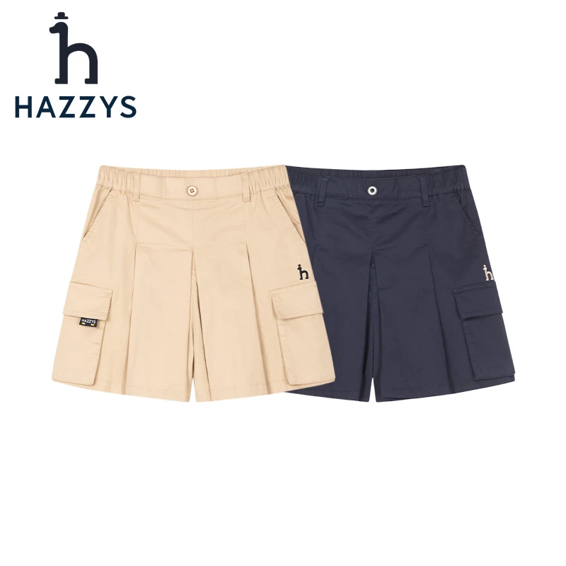 Hazzys/哈吉斯品牌童装【大冰】女童裙裤运动时尚休闲夏季舒适