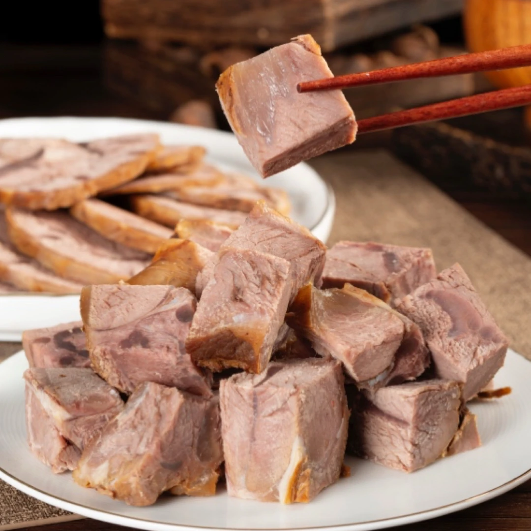 清真酱牛肉健身开袋即食熟食150g*5包河南五香牛肉