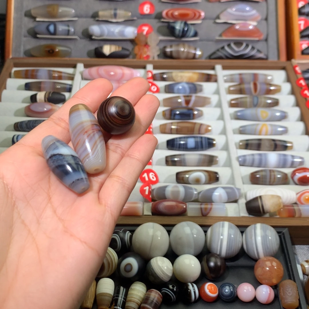 走***海玛瑙/玉髓未镶嵌颈饰