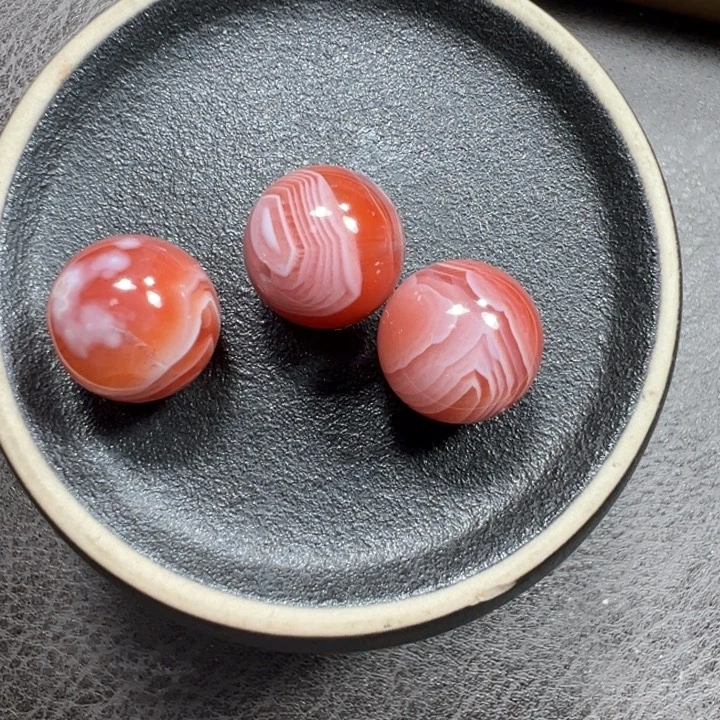 南红玛瑙未镶嵌单珠