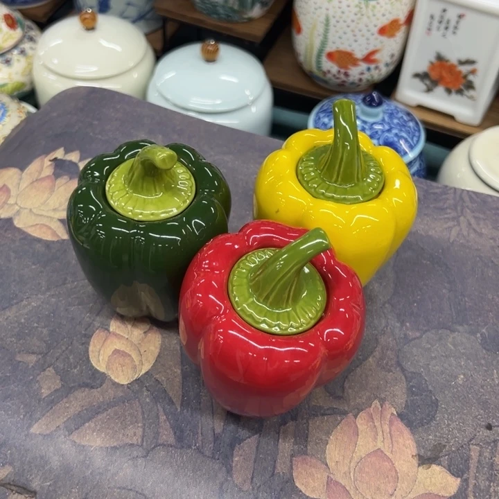 高端陶瓷茶叶密封罐
