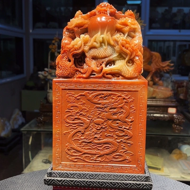 杨***醒寿山石寿山石雕刻工艺品