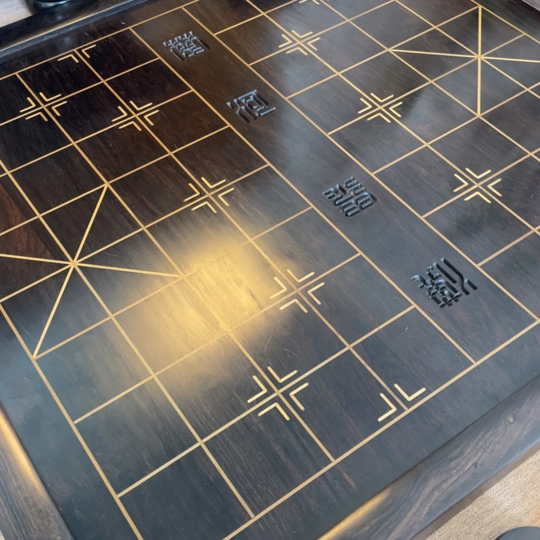木整板紫光檀棋盘