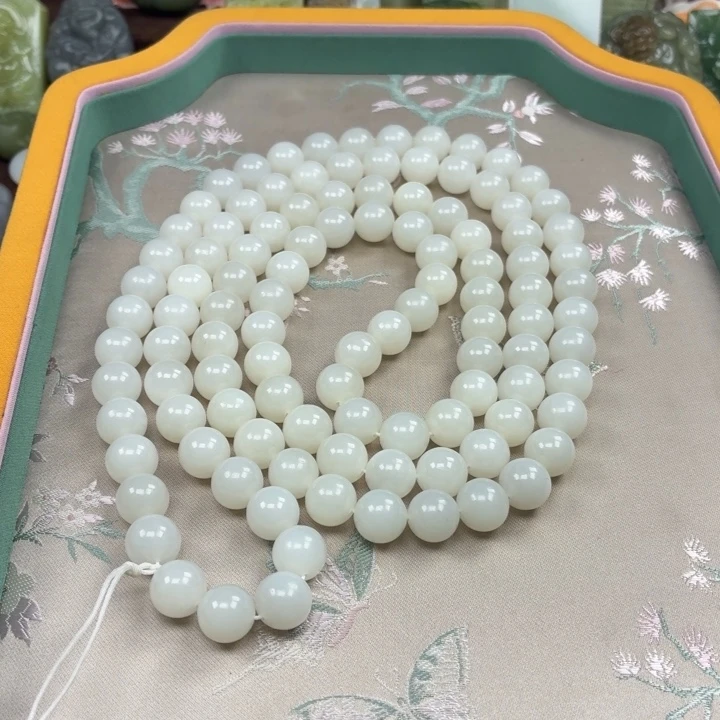 S****和田玉未镶嵌颈饰