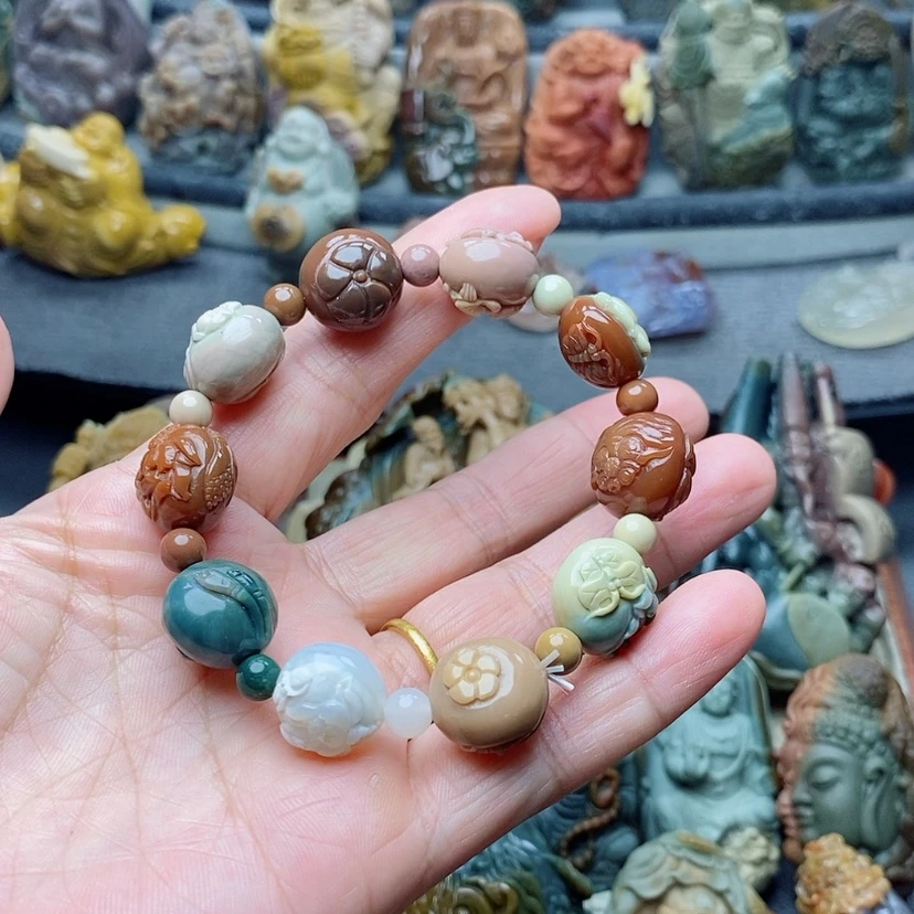 【闪购商品】定制石英质玉吊坠未镶嵌