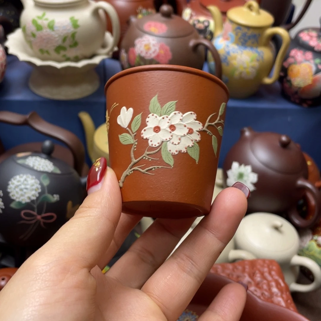 茶杯紫砂紫砂主人杯80cc