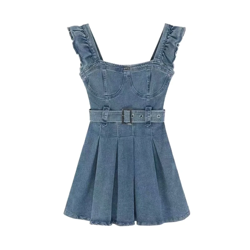 实体尾货女装品牌清仓洋气牛仔