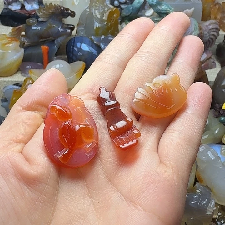 玛瑙/玉髓未镶嵌饰品