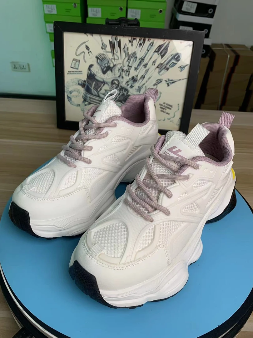 百搭朵朵鞋小白鞋生活系列鞋子白色厚底老爹鞋休闲鞋