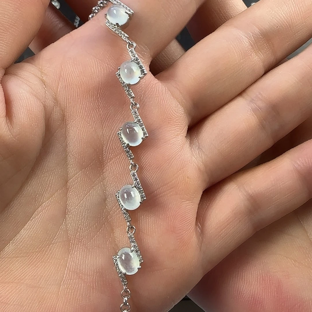 翡翠银S925镶嵌戒指