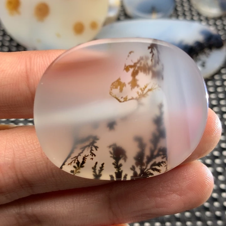 玛瑙/玉髓颈饰未镶嵌大*