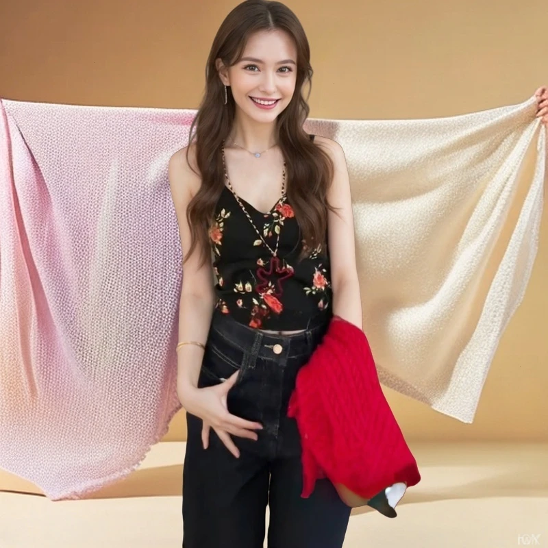 一体式吊带背心女内搭设计感美背文胸内衣上衣打底修身显瘦小香风