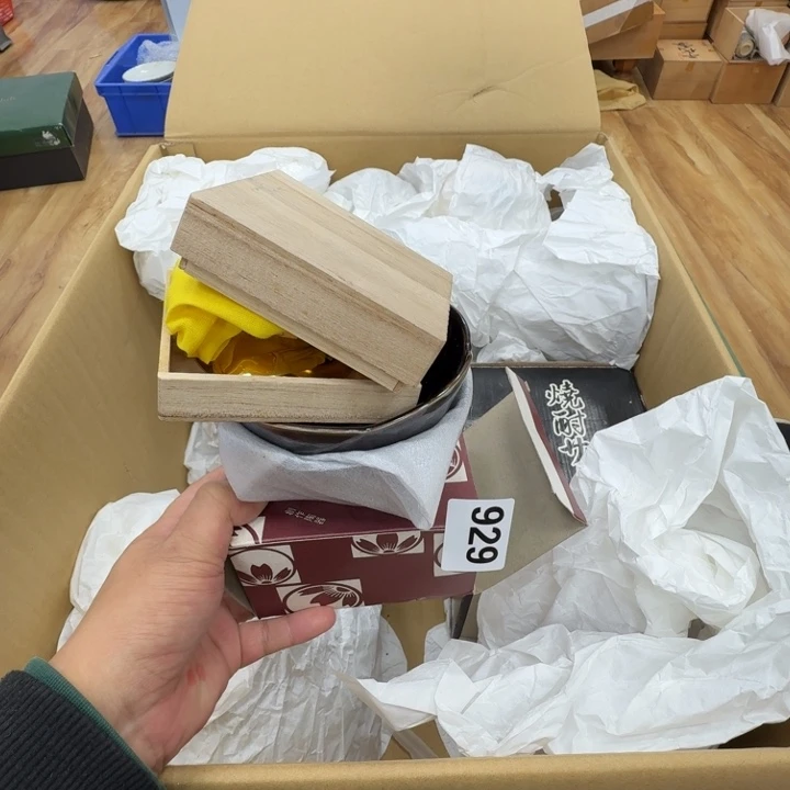 瓷片工艺品摆件瓷器摆件正能量