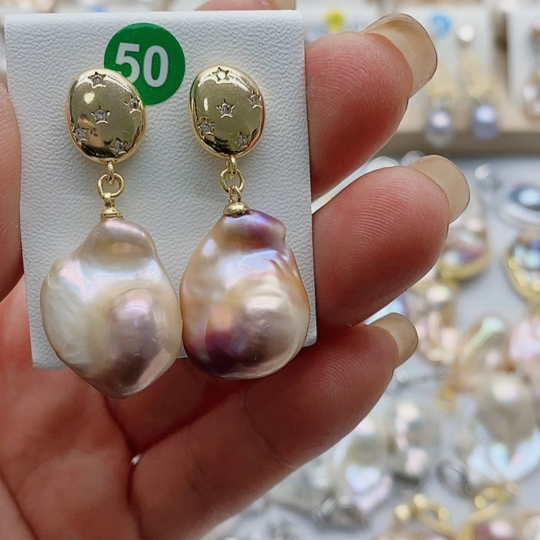 【闪购商品】淡水珍珠发饰银S925镶嵌