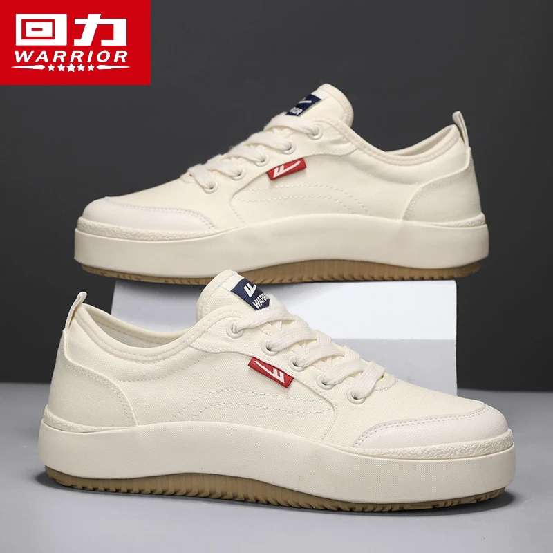 回力2026夏季新款低帮休闲厚底透气板鞋时尚百搭学生男鞋小白鞋潮