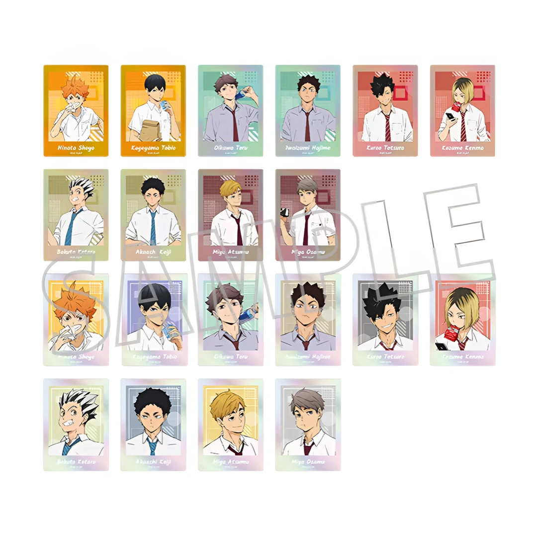 【排球少年】极光霓虹系列拍立得风透卡（盲盒代拆）