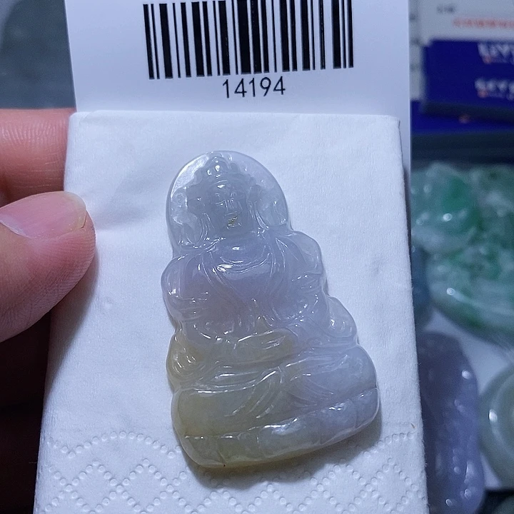 翡翠未镶嵌颈饰天光墟翡翠市场现金代购