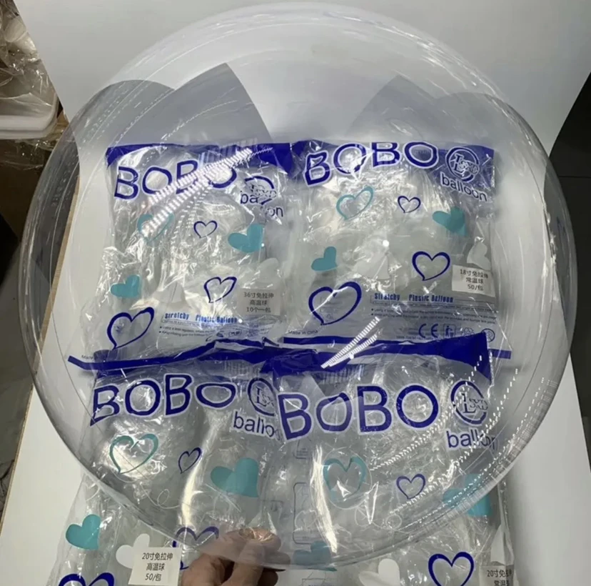 24寸网红透明波波球免拉伸高透派对婚庆