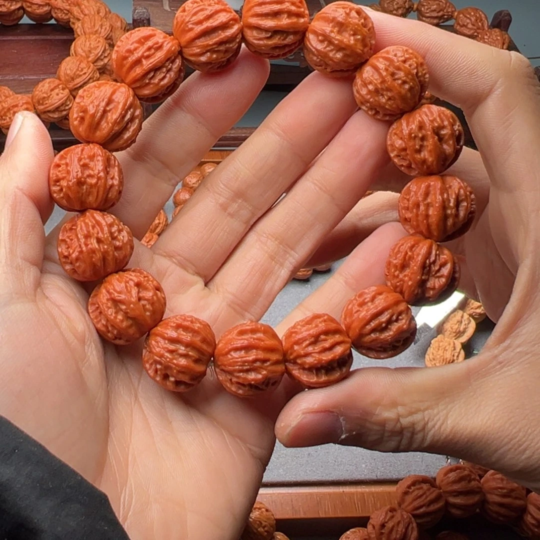 顺***吧文玩核桃手串20八棱