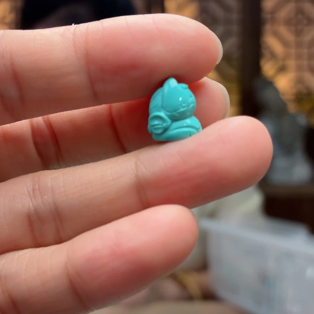 未镶嵌绿松石珠宝奇石