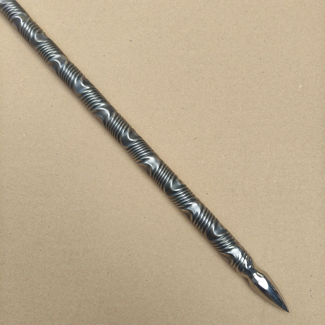 440C一体破甲枪扭转手工锻打工艺品收藏未开刃