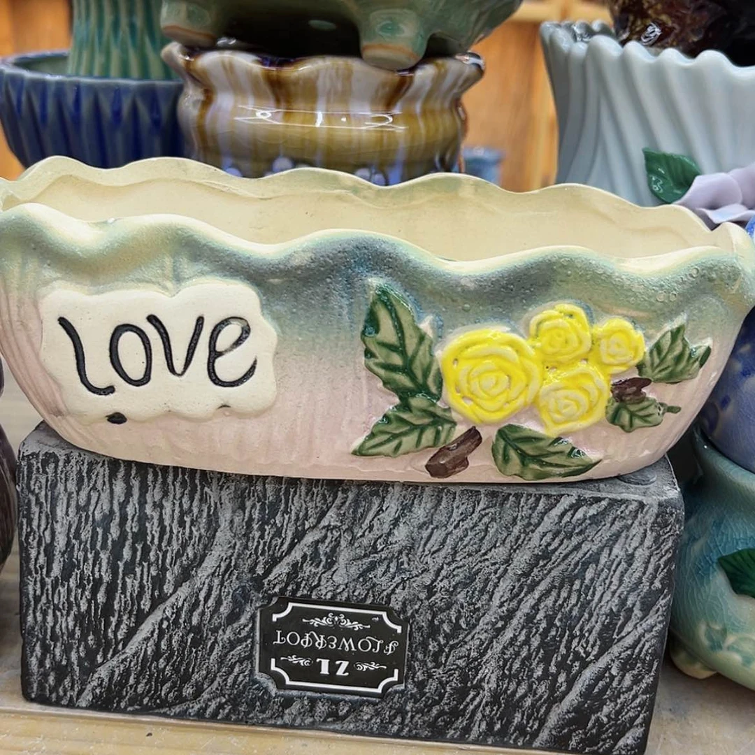 【闪购商品】陶瓷花盆