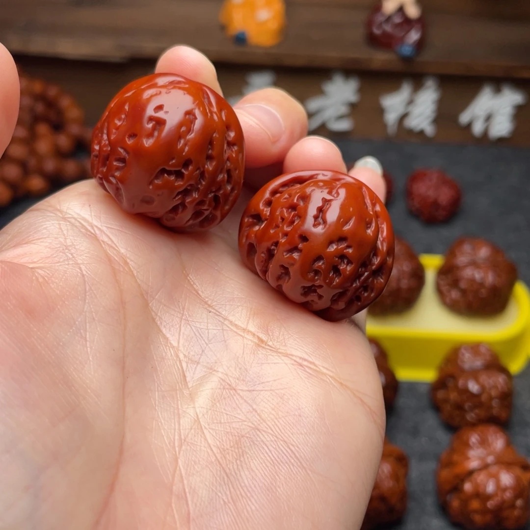 文玩核桃吊坠文玩核桃 手把件 百年 30