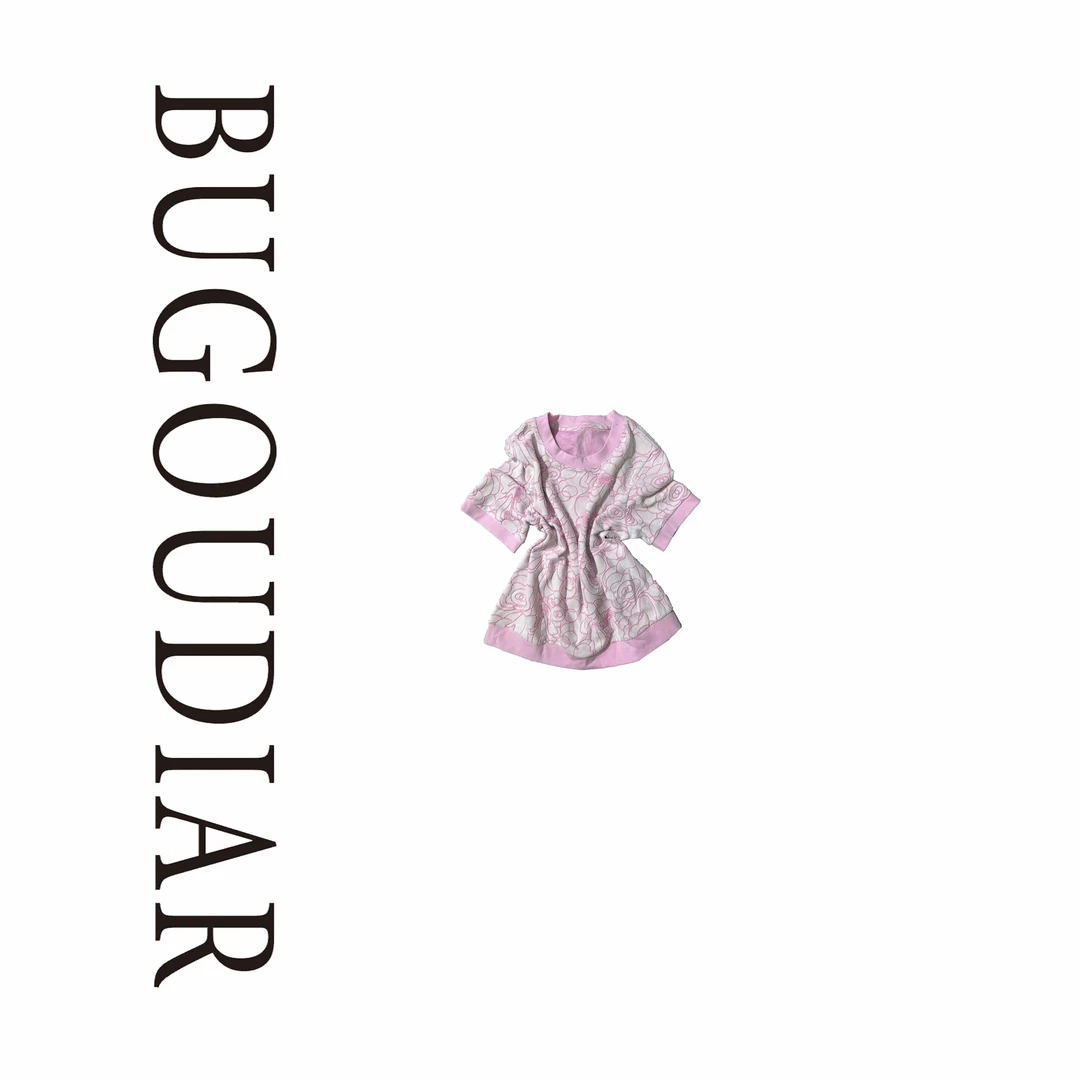 新款百搭圆领短袖T恤女BU-CCQ387