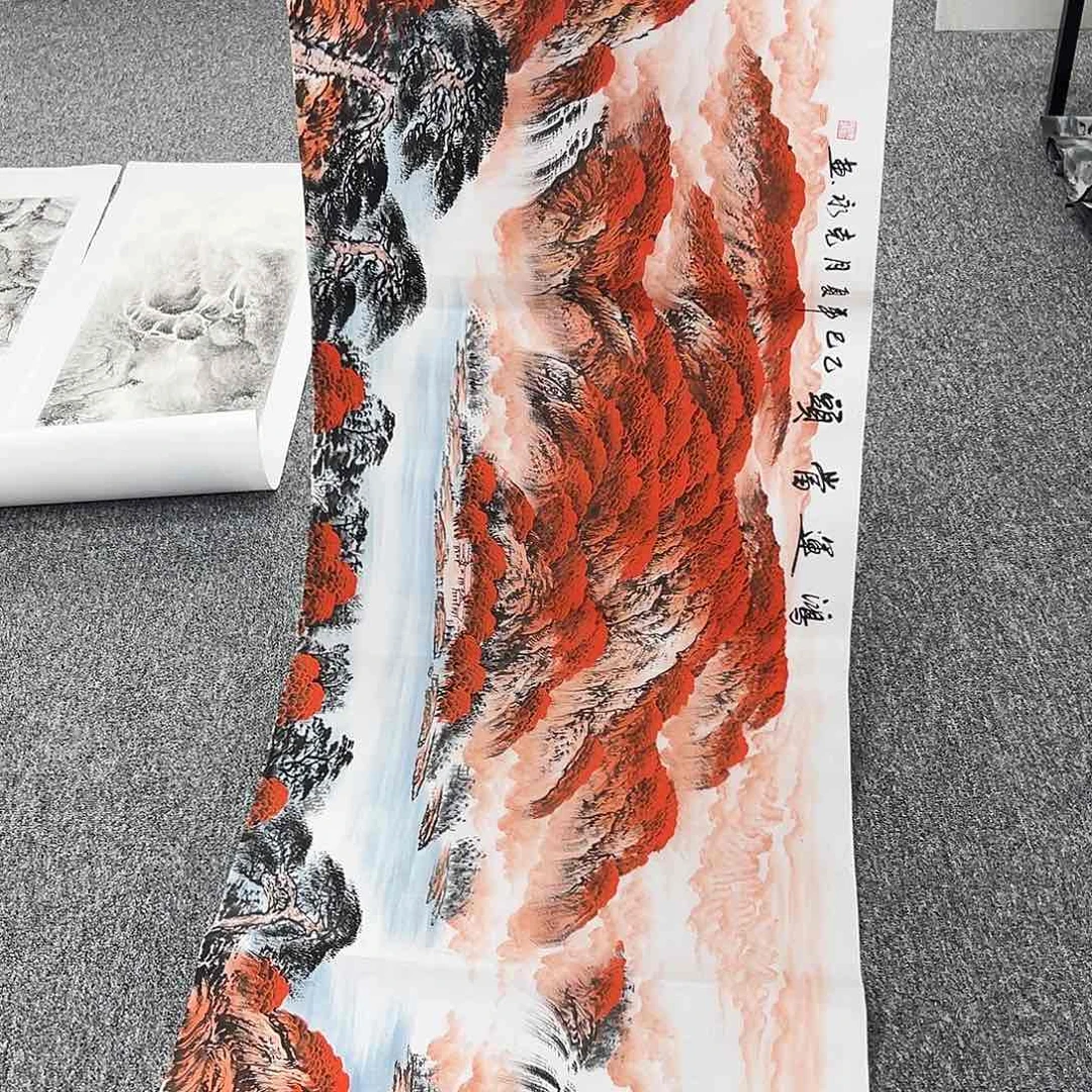 国画纯手绘字画作品
