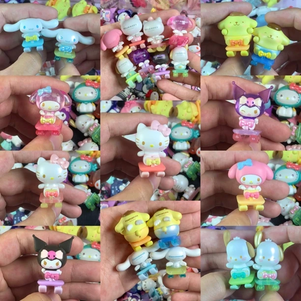 【明款直拍】正版三丽鸥童心摇摇乐系代拆手办桌面摆件定制萌粒礼品
