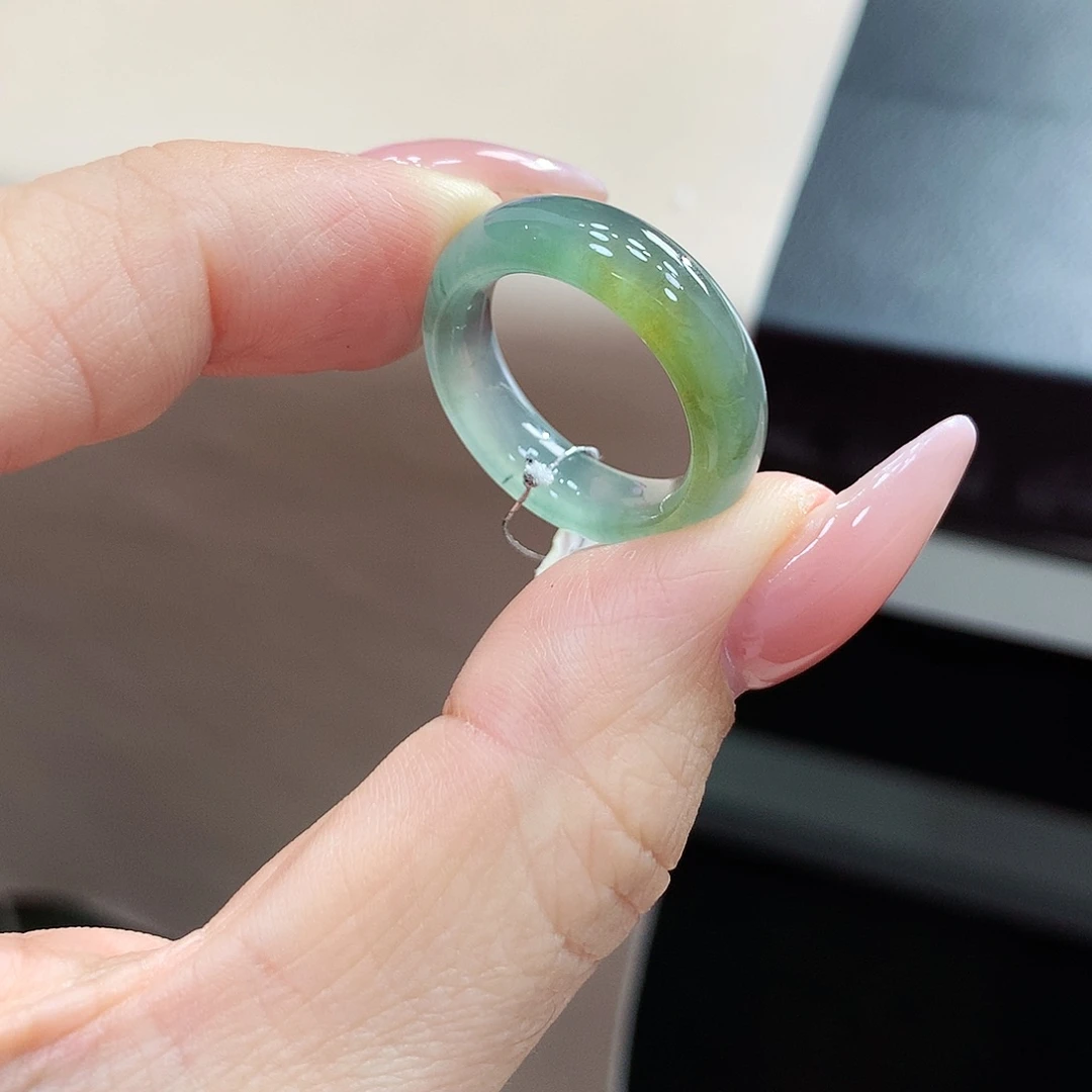 未镶嵌戒指翡翠14号