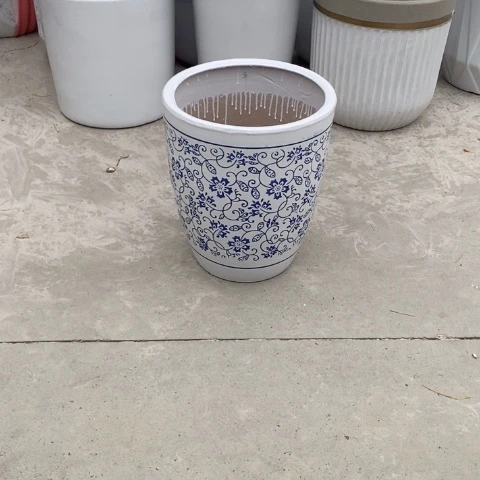 低腰锥形青花瓷大号口31*39