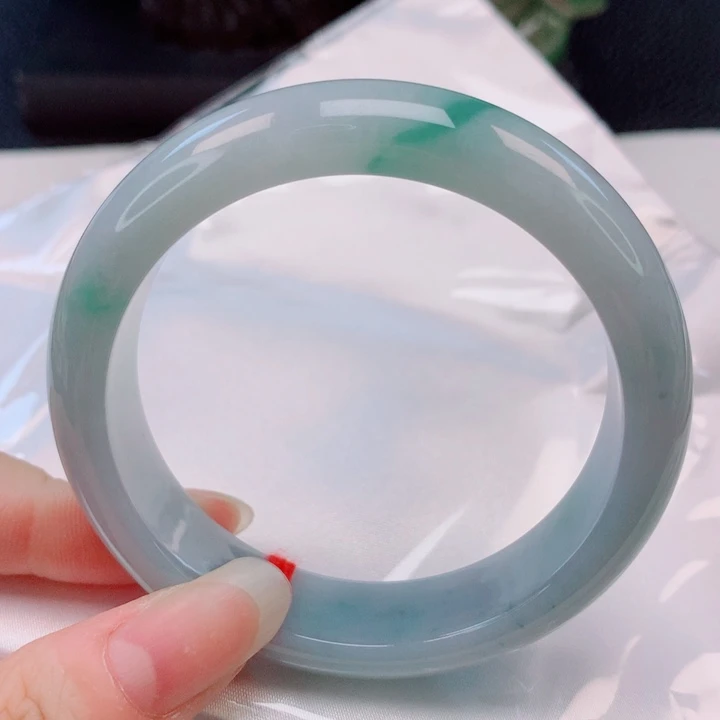 未镶嵌手镯翡翠54圈