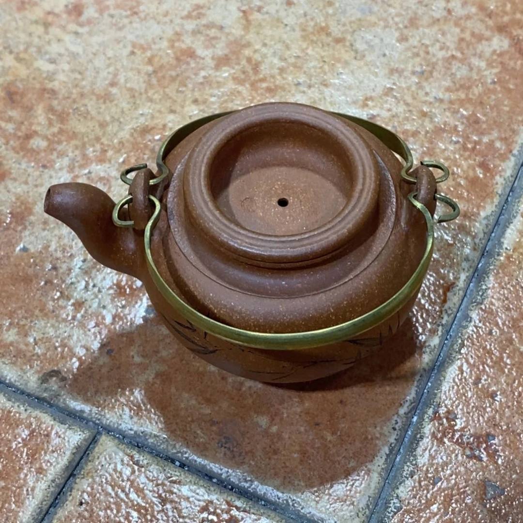 茶壶紫泥白13 蛋包